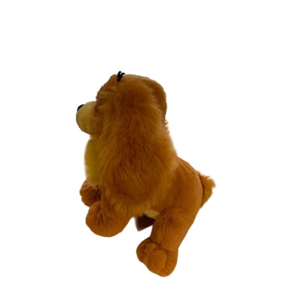 DIsney lady and the tramp plush dog Cocker spaniel Stuffed Animal Puppy Toy 8 in - Picture 2 of 5